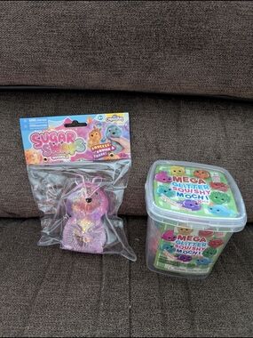 Sugar Swaps & Mega Glitter Squishy Mochi